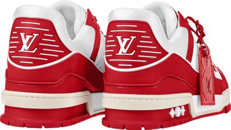 louis vuitton red and white shoes|louis vuitton shoes red bottom heels.